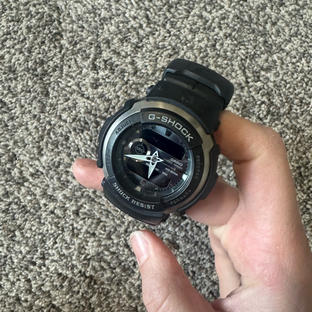 G-Shock Black and Gray Smartwatch